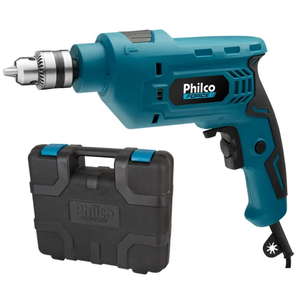 Furadeira Philco Force  220V C/Maleta 650W PFU01M