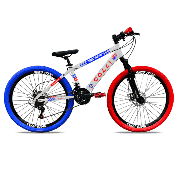 Bicicleta Colli Grau Aro 26 Freio. Disco 21Marchas-Imagem 6