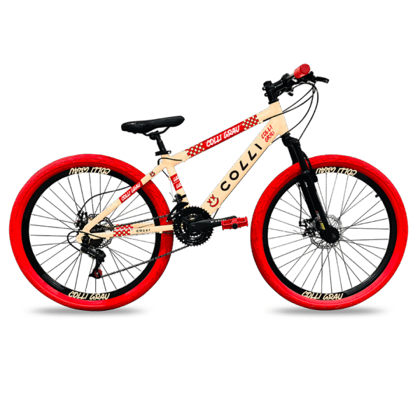 Bicicleta Colli Grau Aro 26 Freio. Disco 21Marchas-Imagem 4