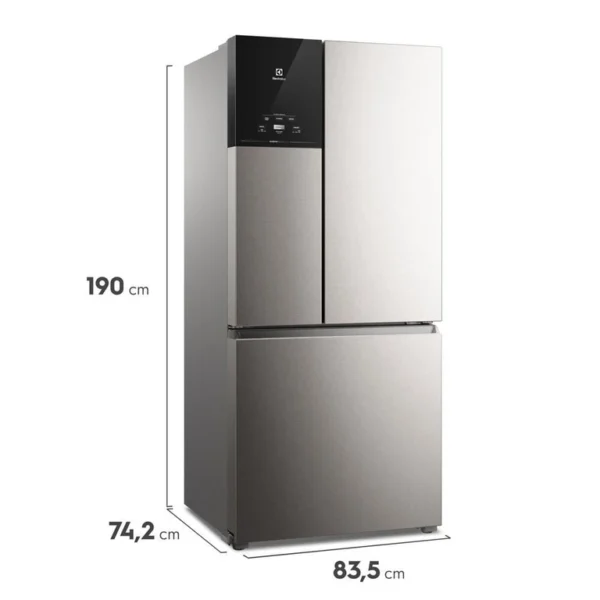 Refrigerador Electrolux 3P Frost Free IM8S 590L Platinum 220V-Imagem 2