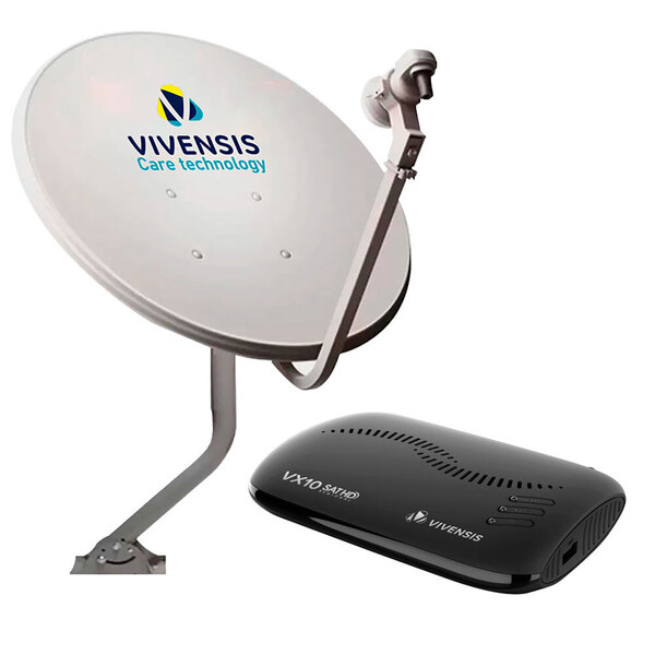 Kit Antena Vivensis 60CM c/receptor vx10-Imagem 3